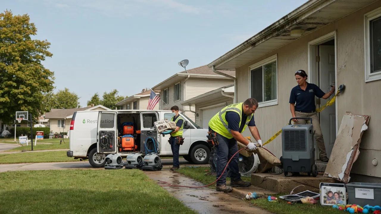 Water Damage Restoration in North Little Rock, AR near me